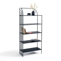 Этажерка Высокая стальная Camille единый размер черный LA REDOUTE INTERIEURS  фото, kupilegko.ru